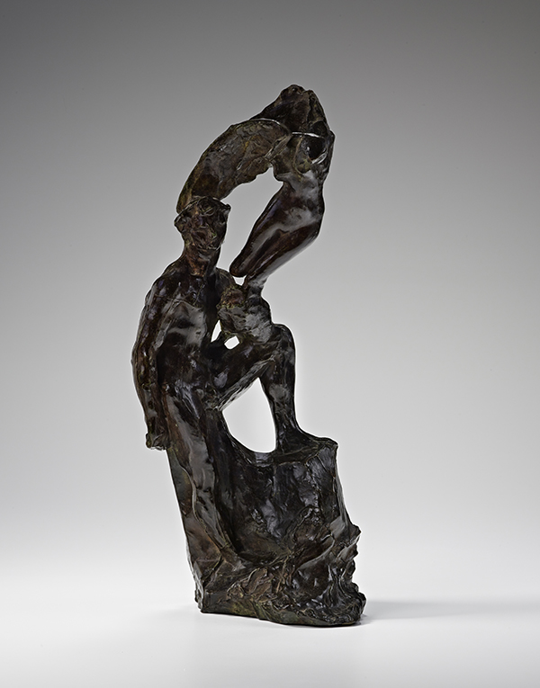 Auguste Rodin, The Hero, 1896, Bronze, 16 3/8 × 6 1/2 × 4 3/4 in. (41.6 × 16.5 × 12.1 cm). Iris & B. Gerald Cantor Center for Visual Arts at Stanford University, Gift of the Iris and B. Gerald Cantor Foundation, 1998.363.