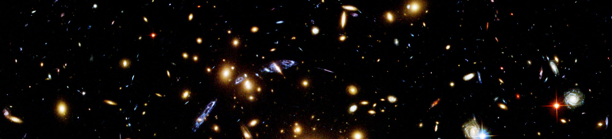 An image from the Hubble telescope