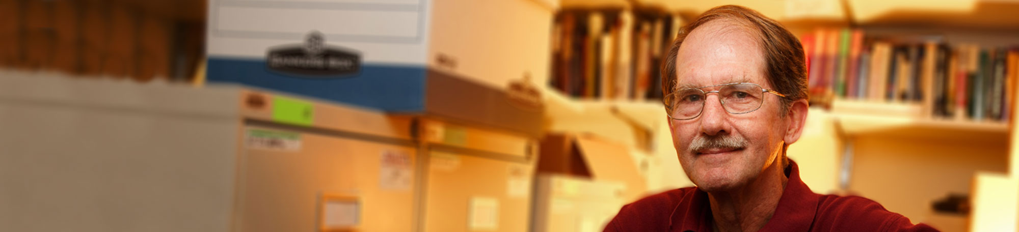Tom Smith of NORC, in his UChicago campus office