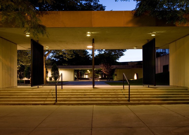 outside of art center
