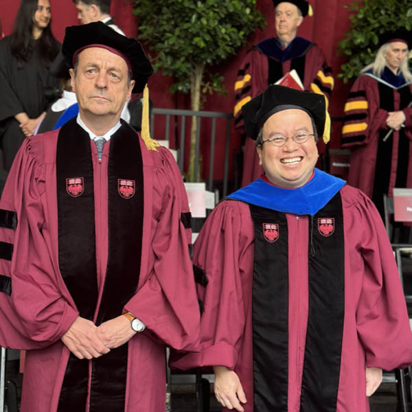 Congratulations to Prof. Bernd Sturmfels, who received CAM's First