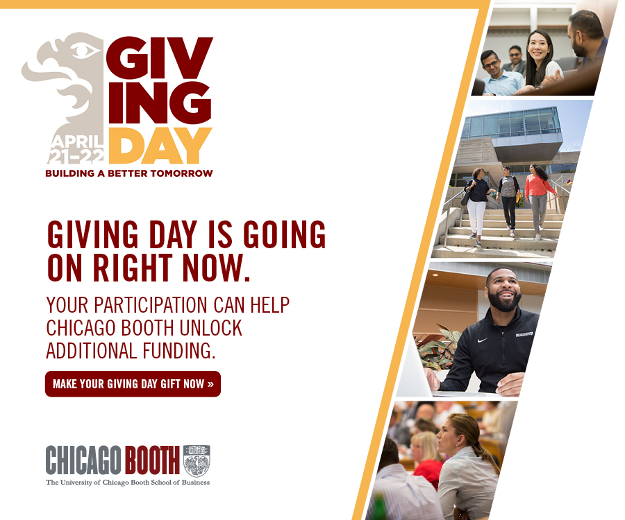 About the Campaign Chicago Booth Campaign
