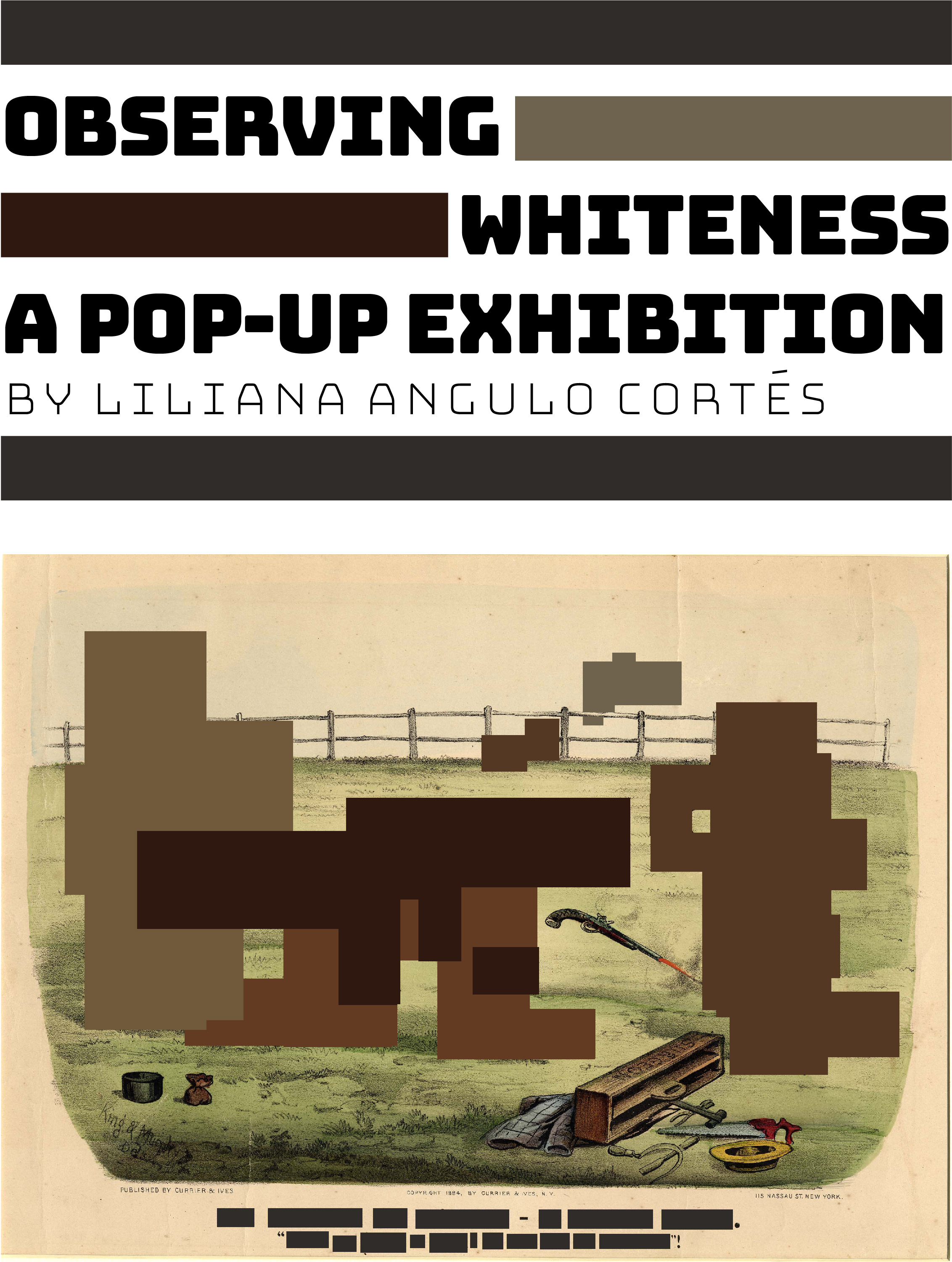 Observing Whiteness A Pop Up Exhibit By Liliana Angulo - 