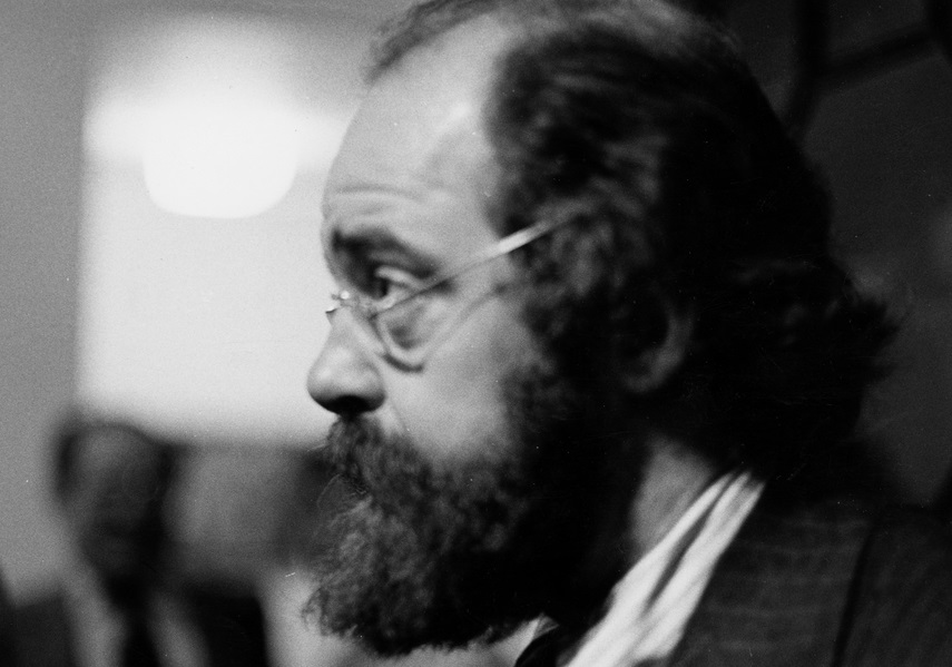 Side profile of Paul B. Moore.