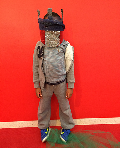 Costumed kid at the Smart