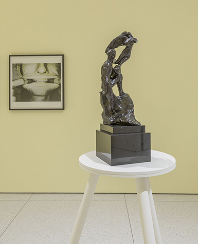 Installation view of The Hysterical Material