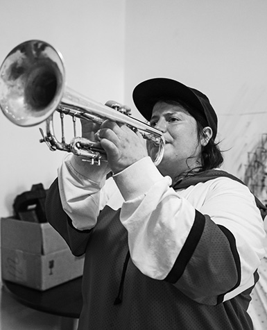 Jaimie Branch, photo by Naima Green