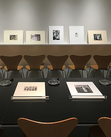 Study room set up for Core class on Media Aesthetics 