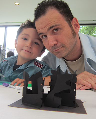 Making sculptures at the Smart Museum