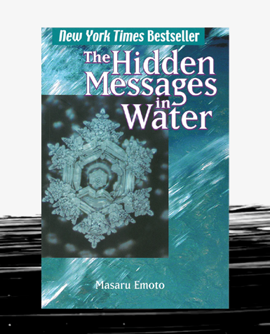 Book cover for The Hidden Messages in Water by Masaru Emoto