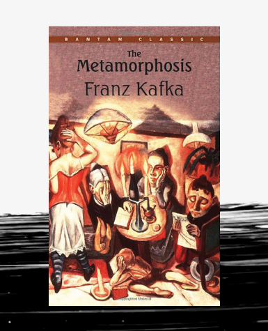Book cover for Franz Kafka's The Metamorphosis.