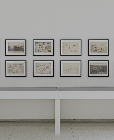 Installation view of Tang Chang: The Painting that is Painted with Poetry is Profoundly Beautiful