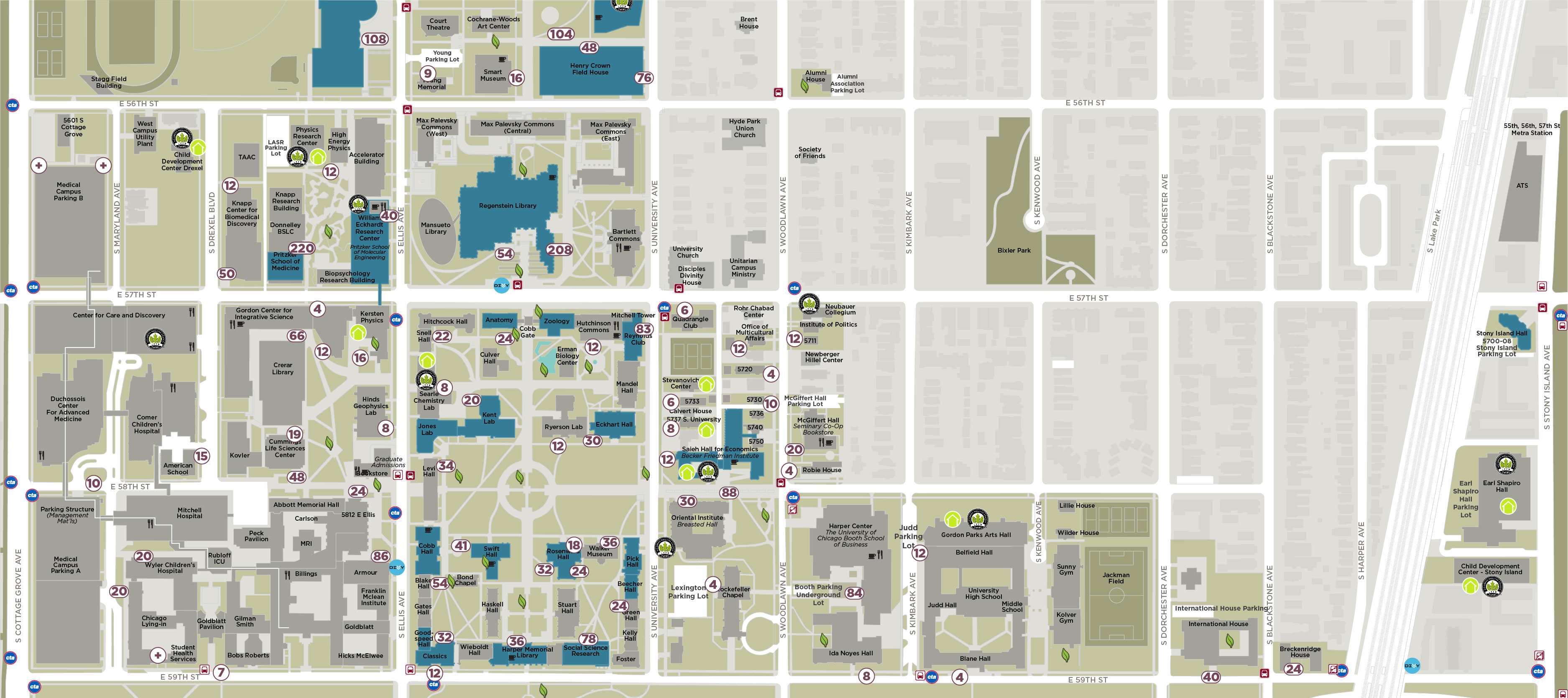 UChicago Sustainability Map | Sustainability at The University of Chicago