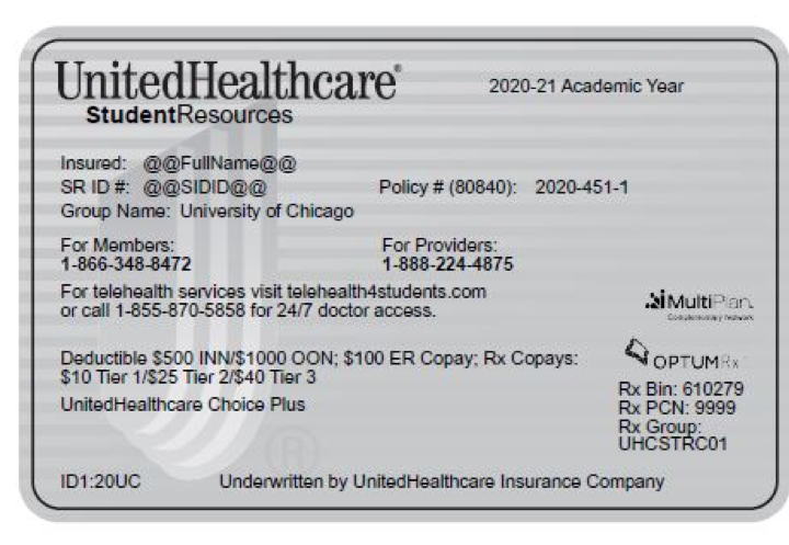 U Ship Id Card Uchicago Student Wellness The University Of Chicago