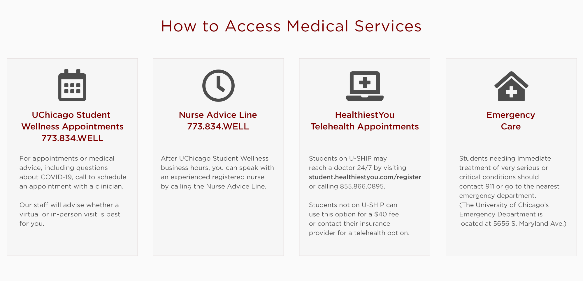 Medical Services